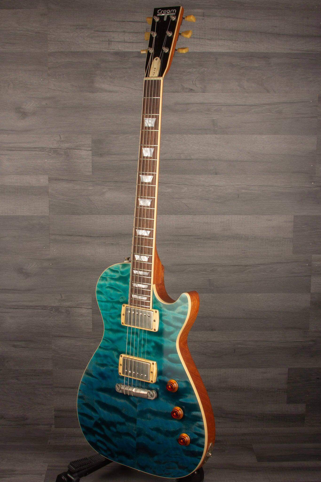Cream T Guitars - Aurora BFGT 2PS in Laguna Madre