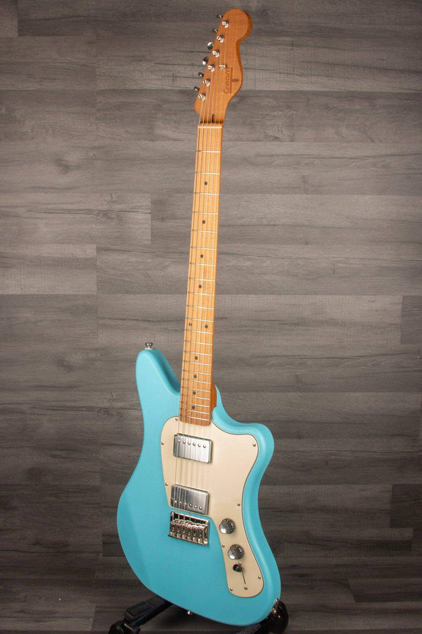 Cream T - Crossfire Standard with Pickup Swapping in Daphne Blue - MusicStreet