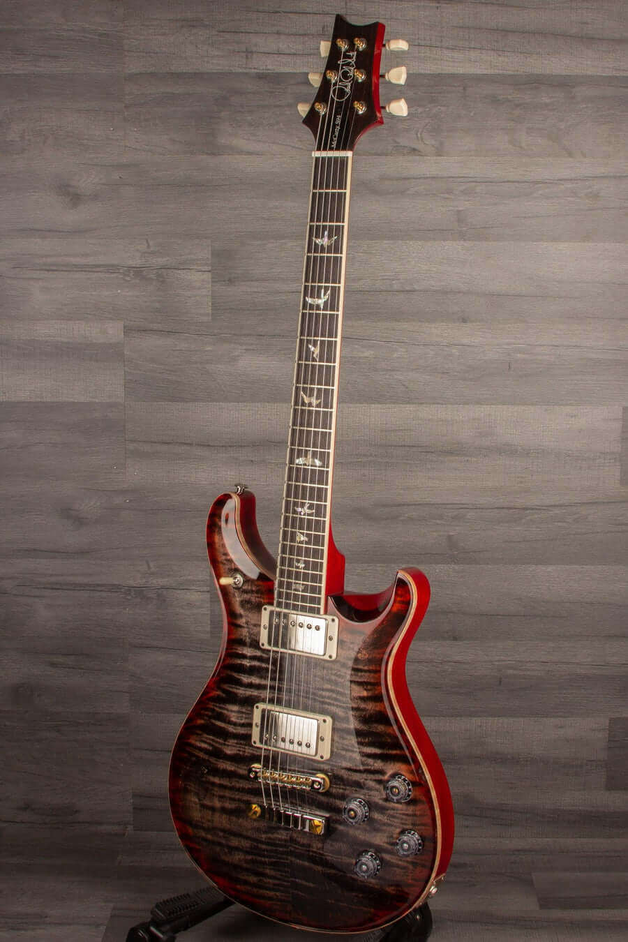 PRS 594 Mcarty 594 Charcoal Cherryburst #0357433 - MusicStreet