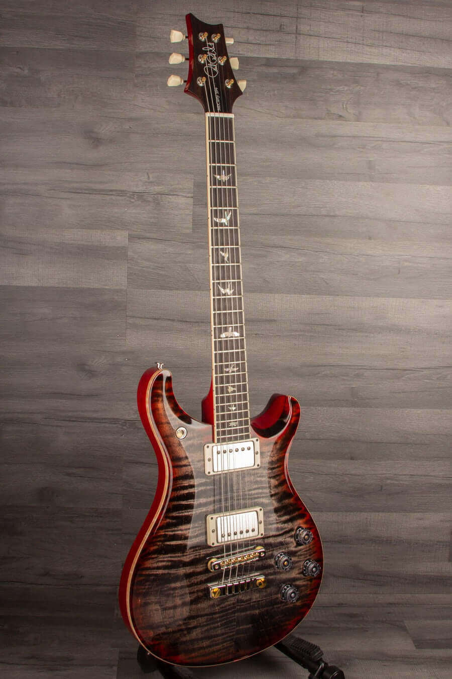 PRS 594 Mcarty 594 Charcoal Cherryburst #0357433 - MusicStreet