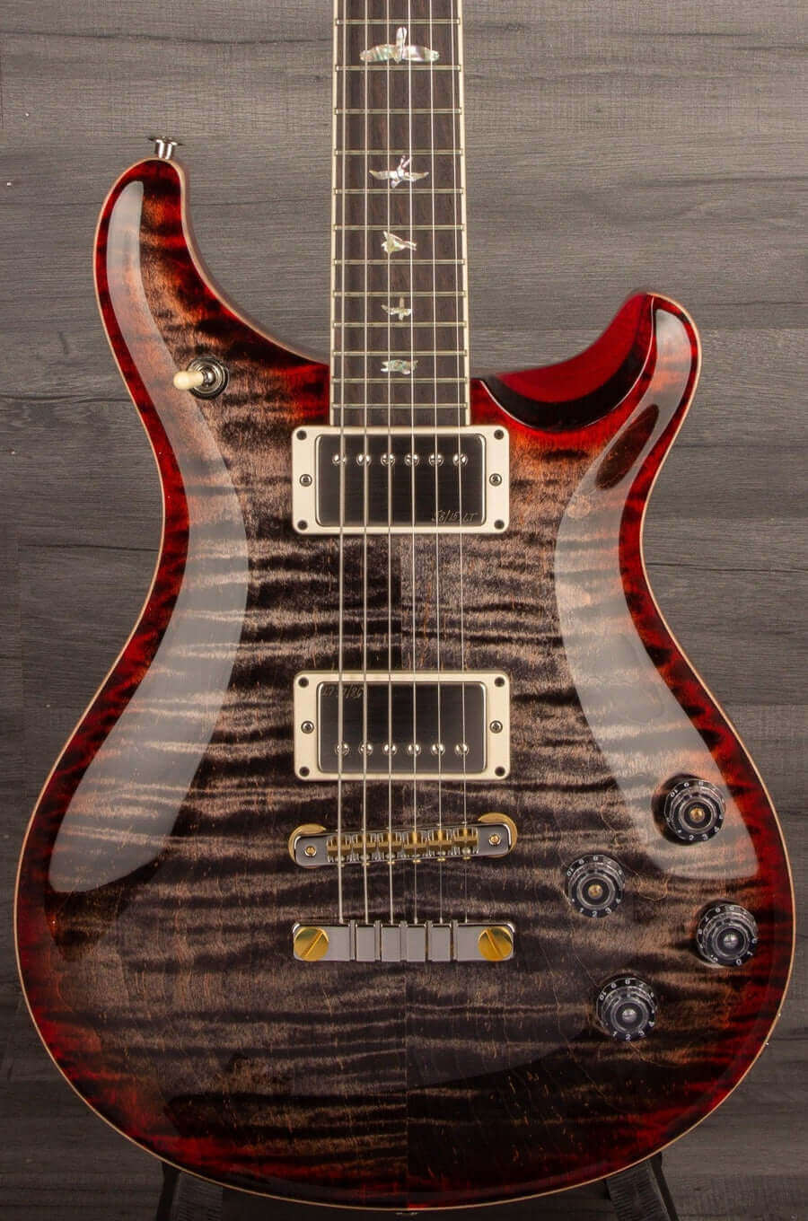 PRS 594 Mcarty 594 Charcoal Cherryburst #0357433 - MusicStreet