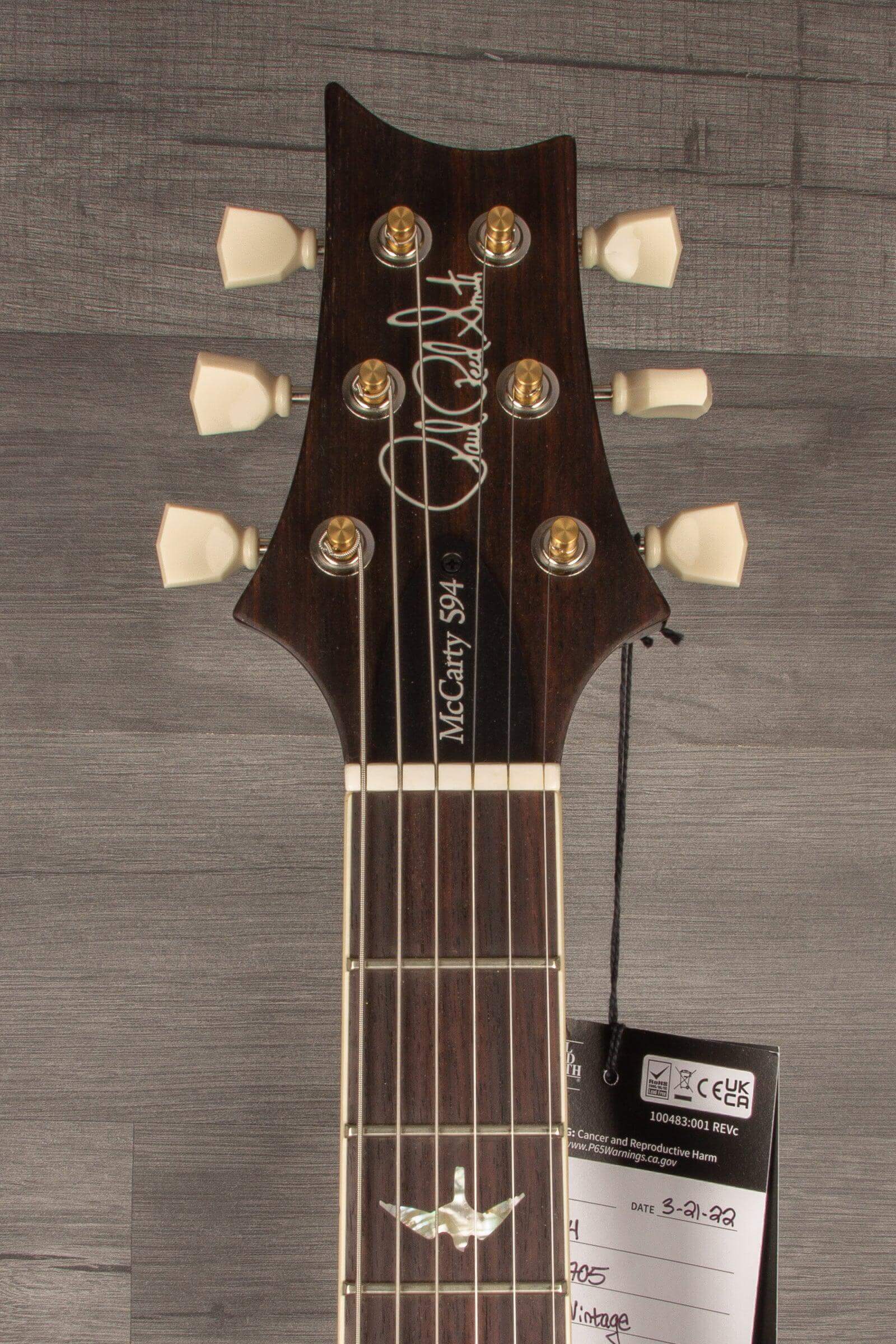 PRS Mccarty Sc594 Mccarty Purple Iris s#0337705