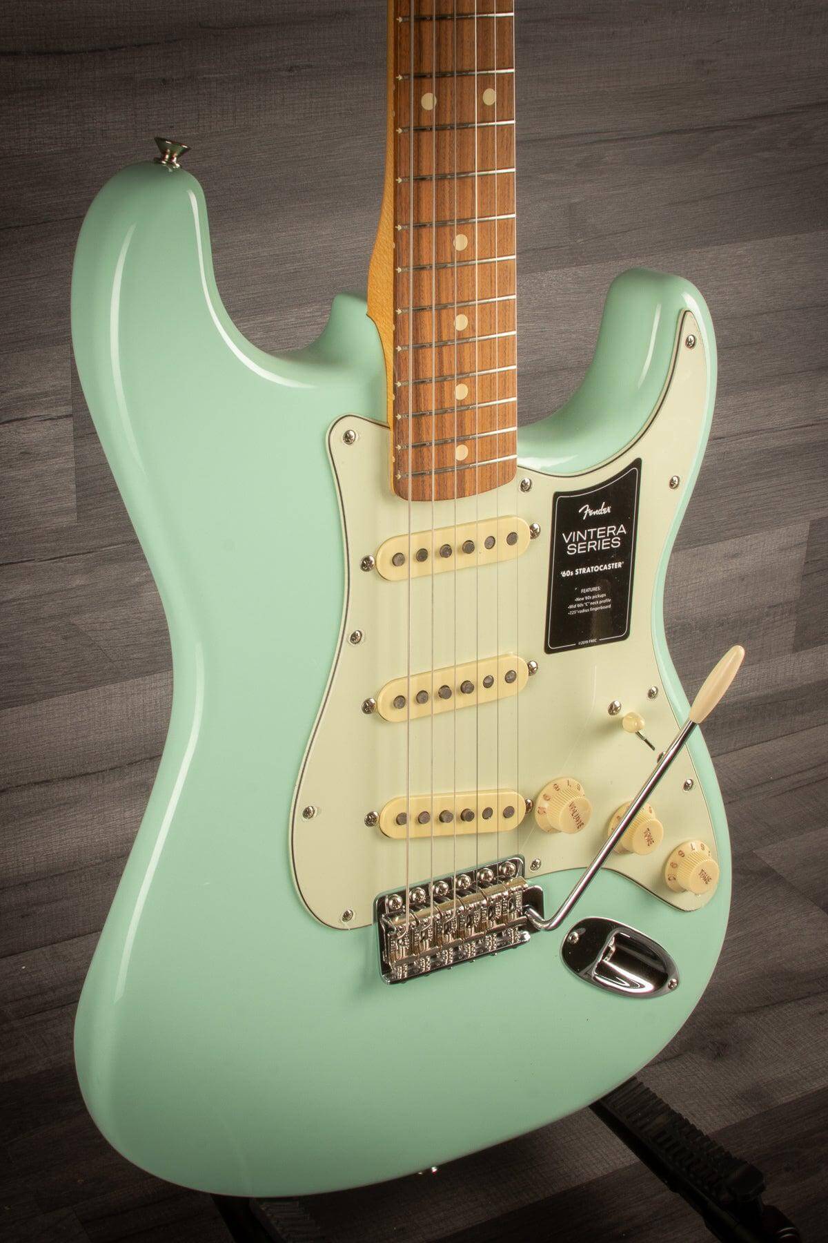 Fender Vintera '60s Stratocaster Surf Green - MusicStreet