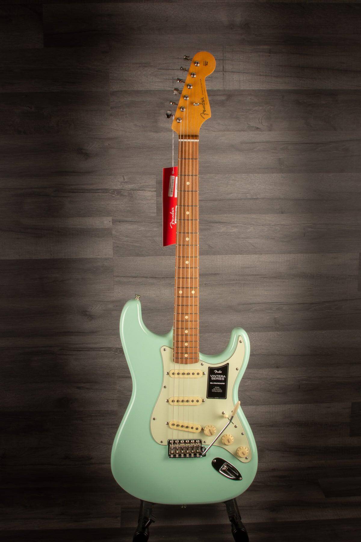 Fender Vintera '60s Stratocaster Surf Green - MusicStreet