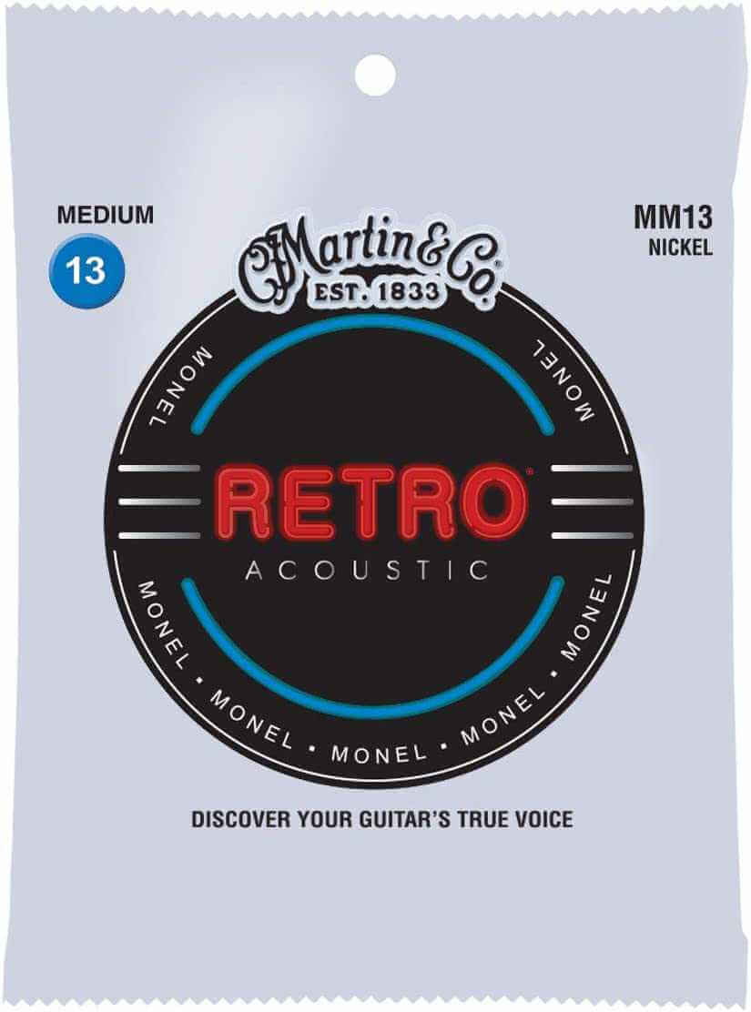 Martin Retro Monel 13-56 Medium - Guitar String