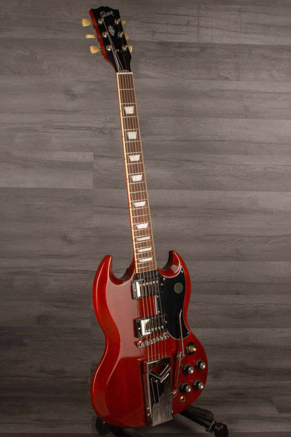 Gibson SG Standard 61 Sideways vibrola - Vintage Cherry s#227620292
