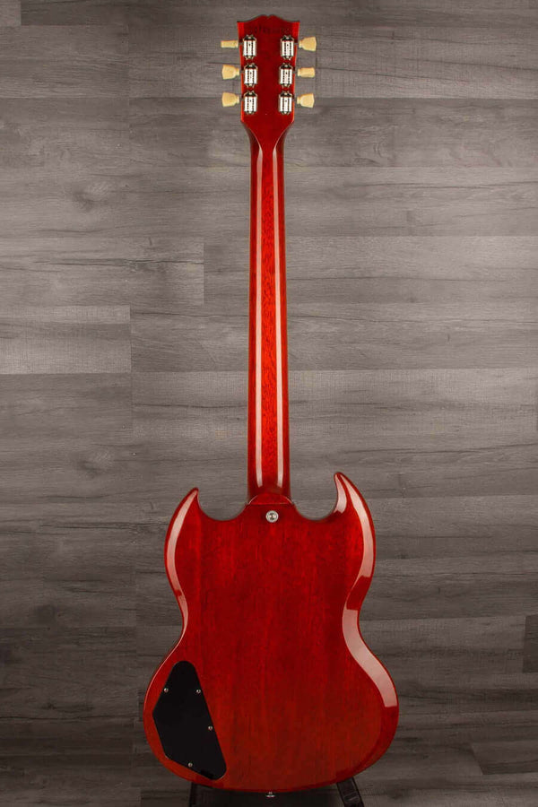 Gibson SG Standard 61 Sideways vibrola - Vintage Cherry s#227620292 - MusicStreet