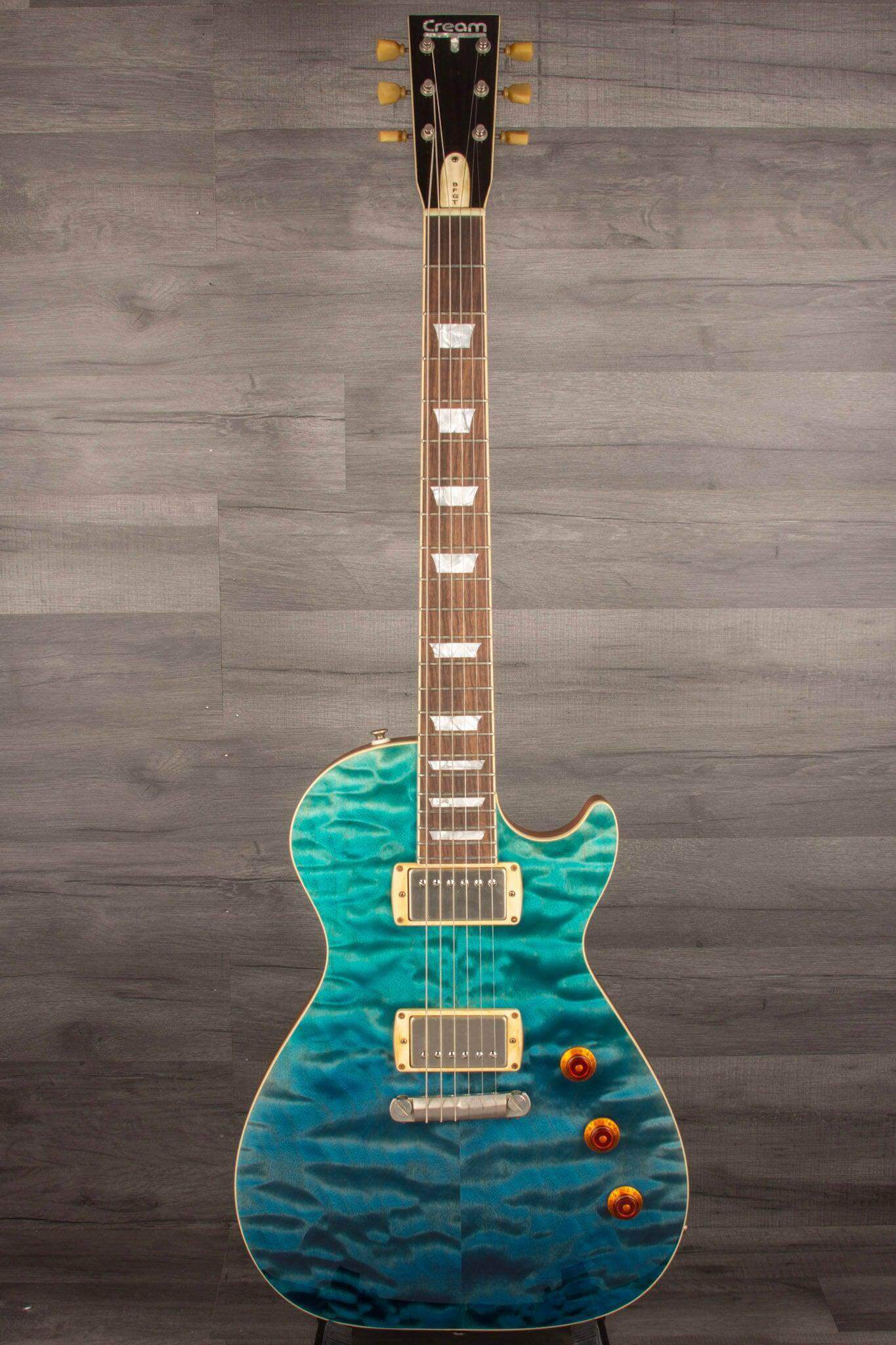 Cream T Guitars - Aurora BFGT 2PS in Laguna Madre