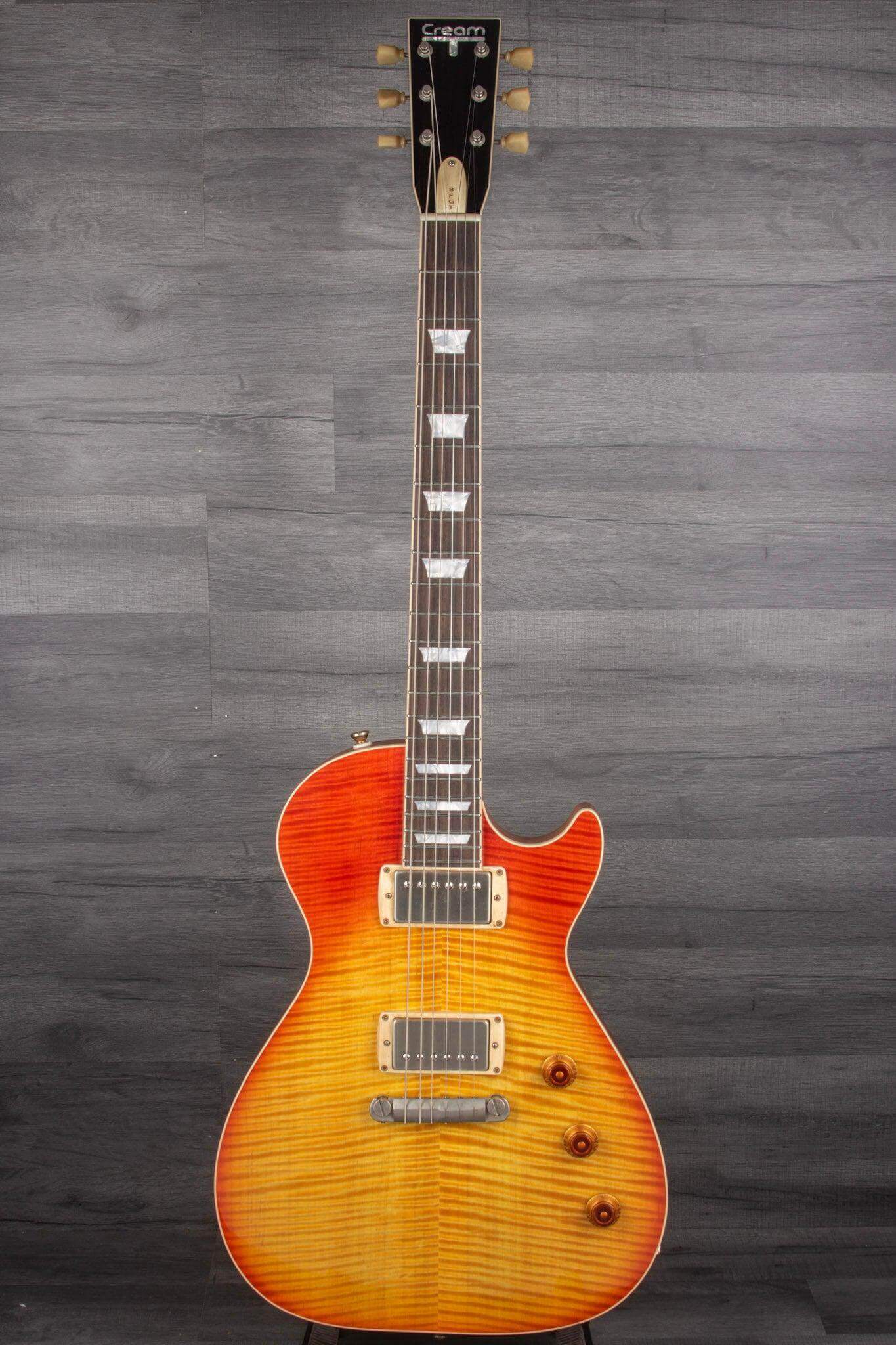 Cream T Guitars - Aurora BFGT 2PS in Whiskerburst