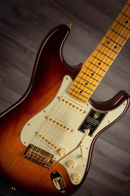 Fender 75th Anniversary Commemorative Stratocaster 2-Colour Bourbon Burst