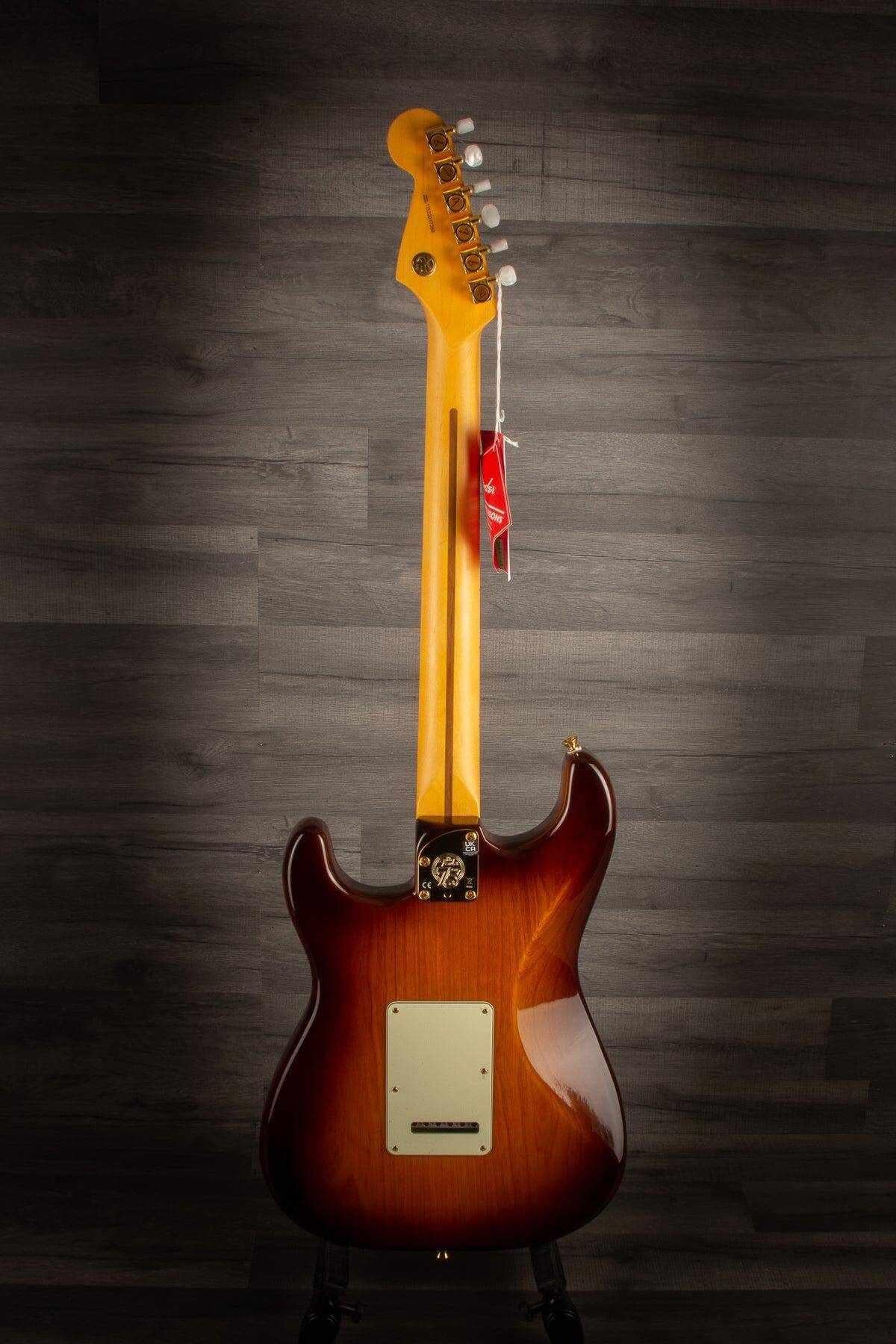 Fender 75th Anniversary Commemorative Stratocaster 2-Colour Bourbon Burst