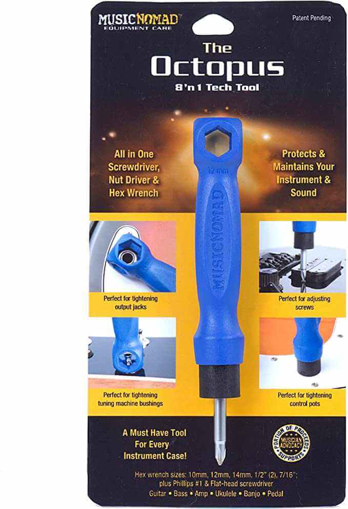 Music Nomad MN227 The Octopus 8 'n 1 Tech Tool