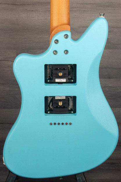 Cream T Guitars - Crossfire Standard with Pickup Swapping in Daphne Blue