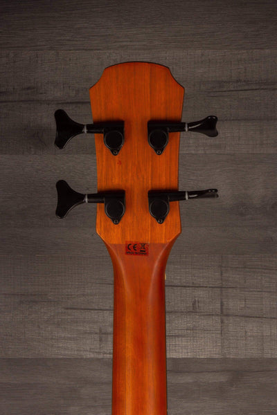 Aria FEB F2M Stained Brown Medium Scale Acoustic - Bass Guitar