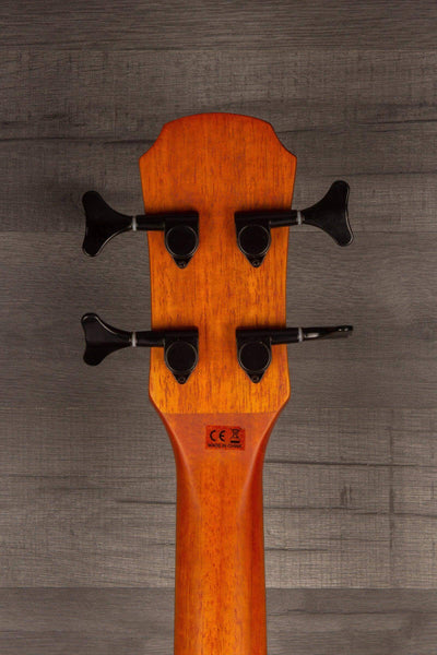 Aria FEB F2M/FL Medium scale Fretless Acoustic Bass Natural