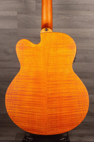 Aria FEB F2M/FL Medium scale Fretless Acoustic Bass Natural