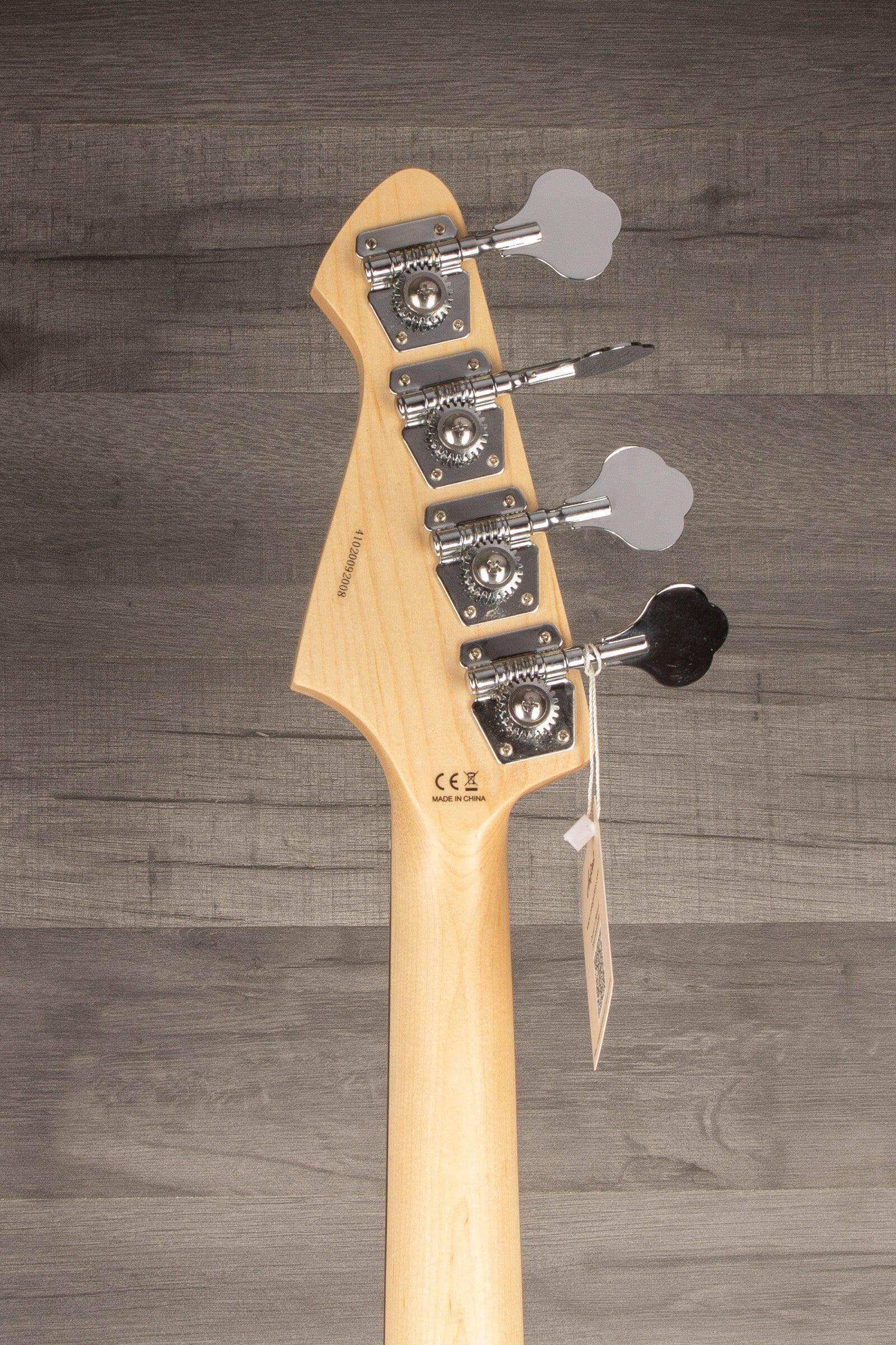 Aria Jet Bass Vintage White - Bass Guitar