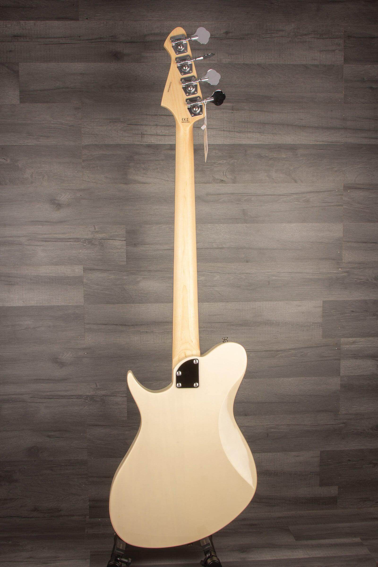 Aria Jet Bass Vintage White - Bass Guitar