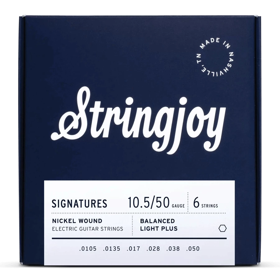 Stringjoy Balanced Light Plus Guitar Strings 10.5-50 - MusicStreet