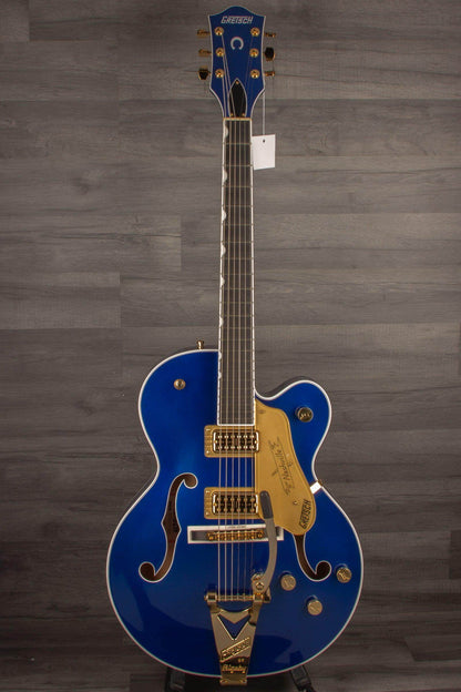 Gretsch G6120TG Pro Player Edition Nashville Electric Guitar - Azure Metallic