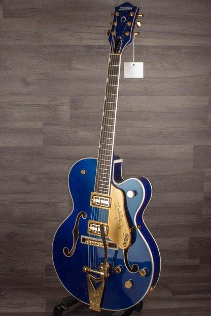 Gretsch G6120TG Pro Player Edition Nashville Electric Guitar - Azure Metallic
