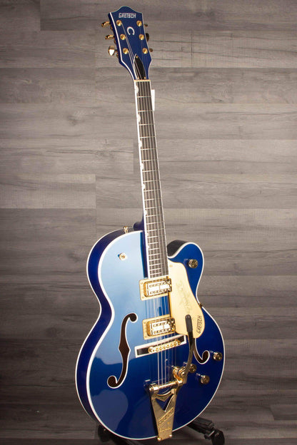 Gretsch G6120TG Pro Player Edition Nashville Electric Guitar - Azure Metallic