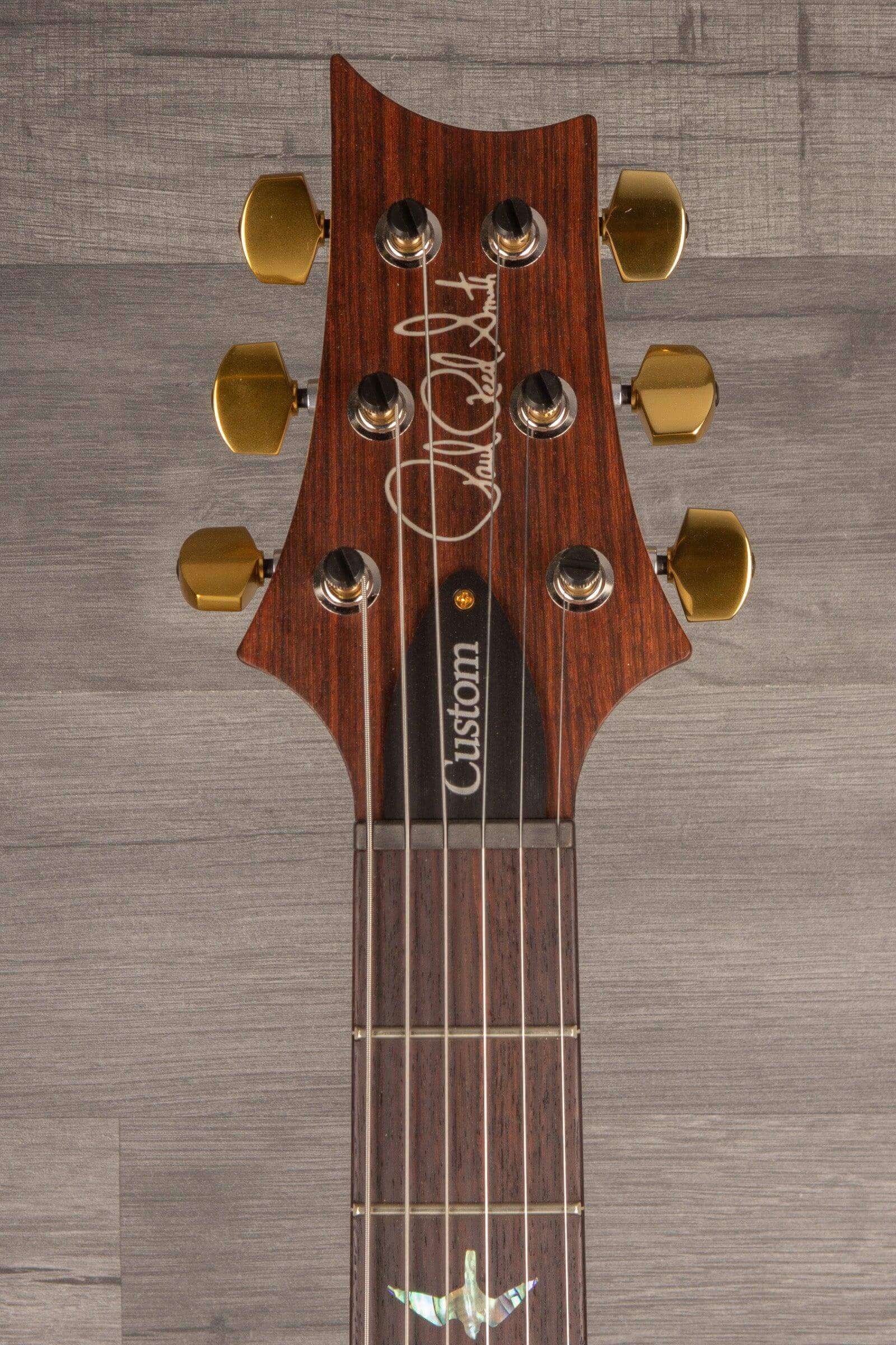 PRS Wood Library Custom 22 Orange Fade Flame Top - Solid Rosewood Neck