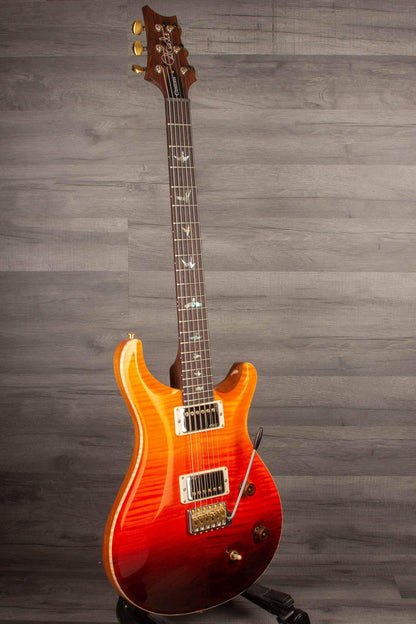 PRS Wood Library Custom 22 Orange Fade Flame Top - Solid Rosewood Neck