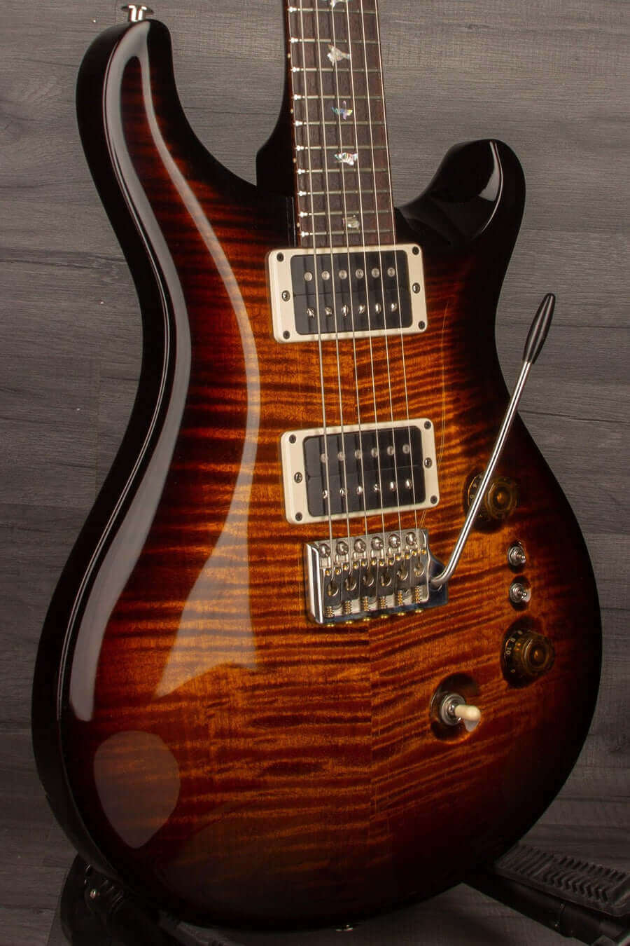 PRS 35th Anniversary Custom 24 Black gold burst s#0330468 Electric Guitar
