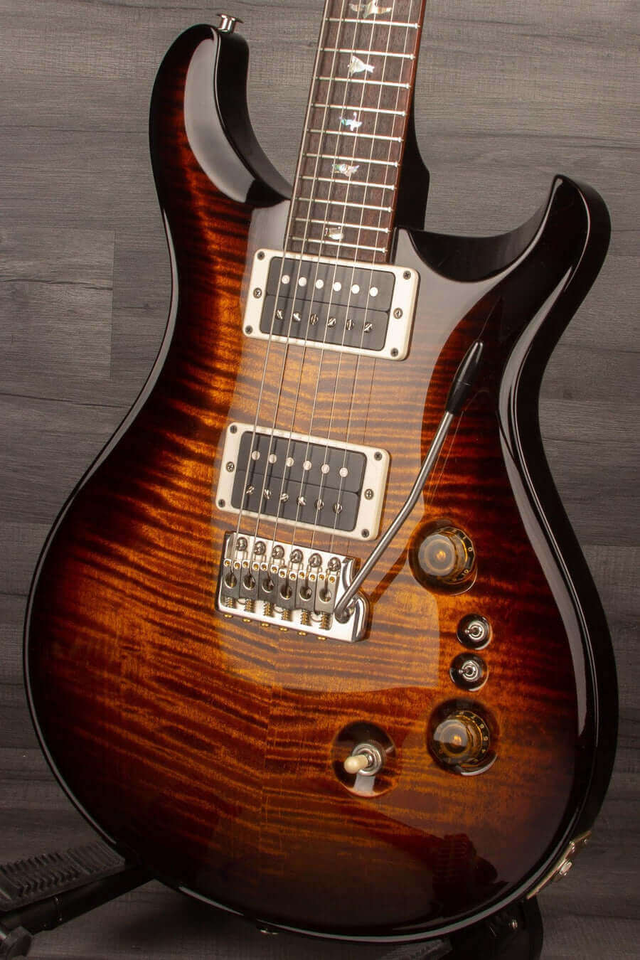 PRS 35th Anniversary Custom 24 Black gold burst s#0330468 Electric Guitar