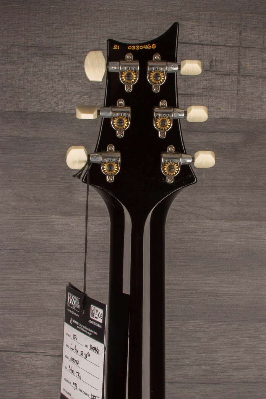 PRS 35th Anniversary Custom 24 Black gold burst s#0330468 Electric Guitar
