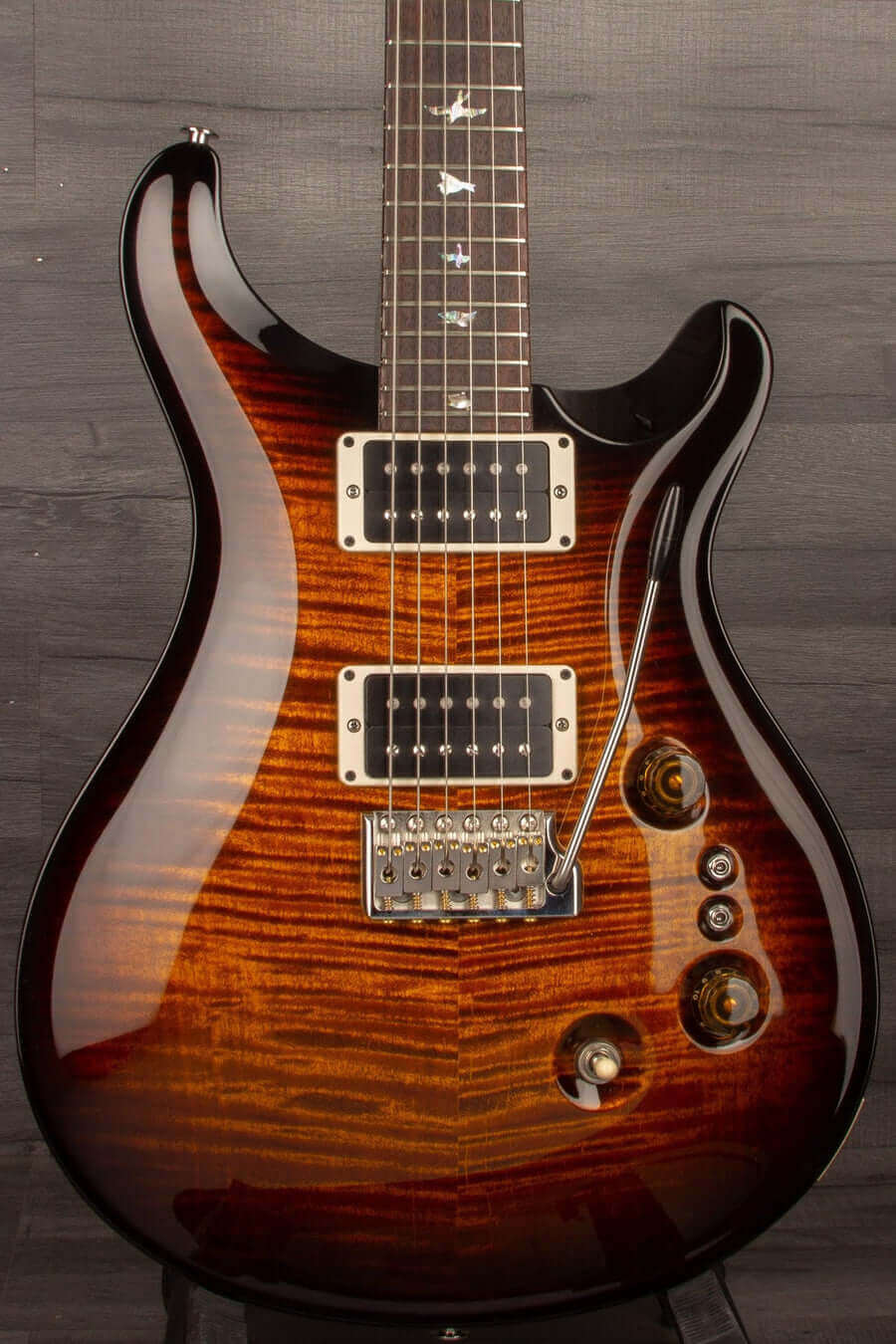 PRS 35th Anniversary Custom 24 Black gold burst s#0330468 Electric Guitar