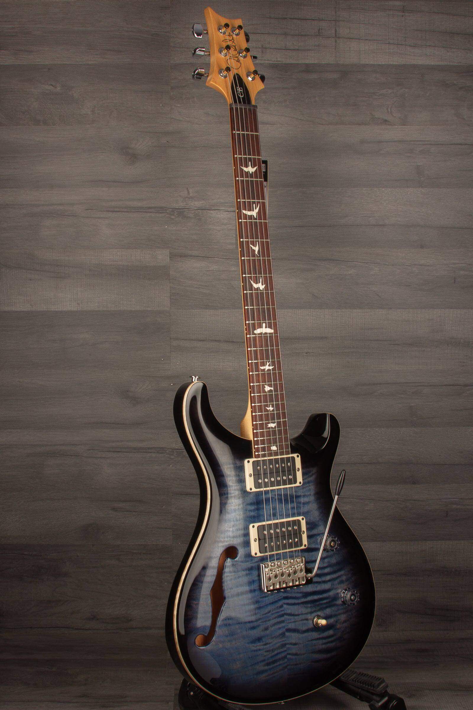 PRS CE24 Semi Hollow - Faded Blue Smokeburst s#0344760