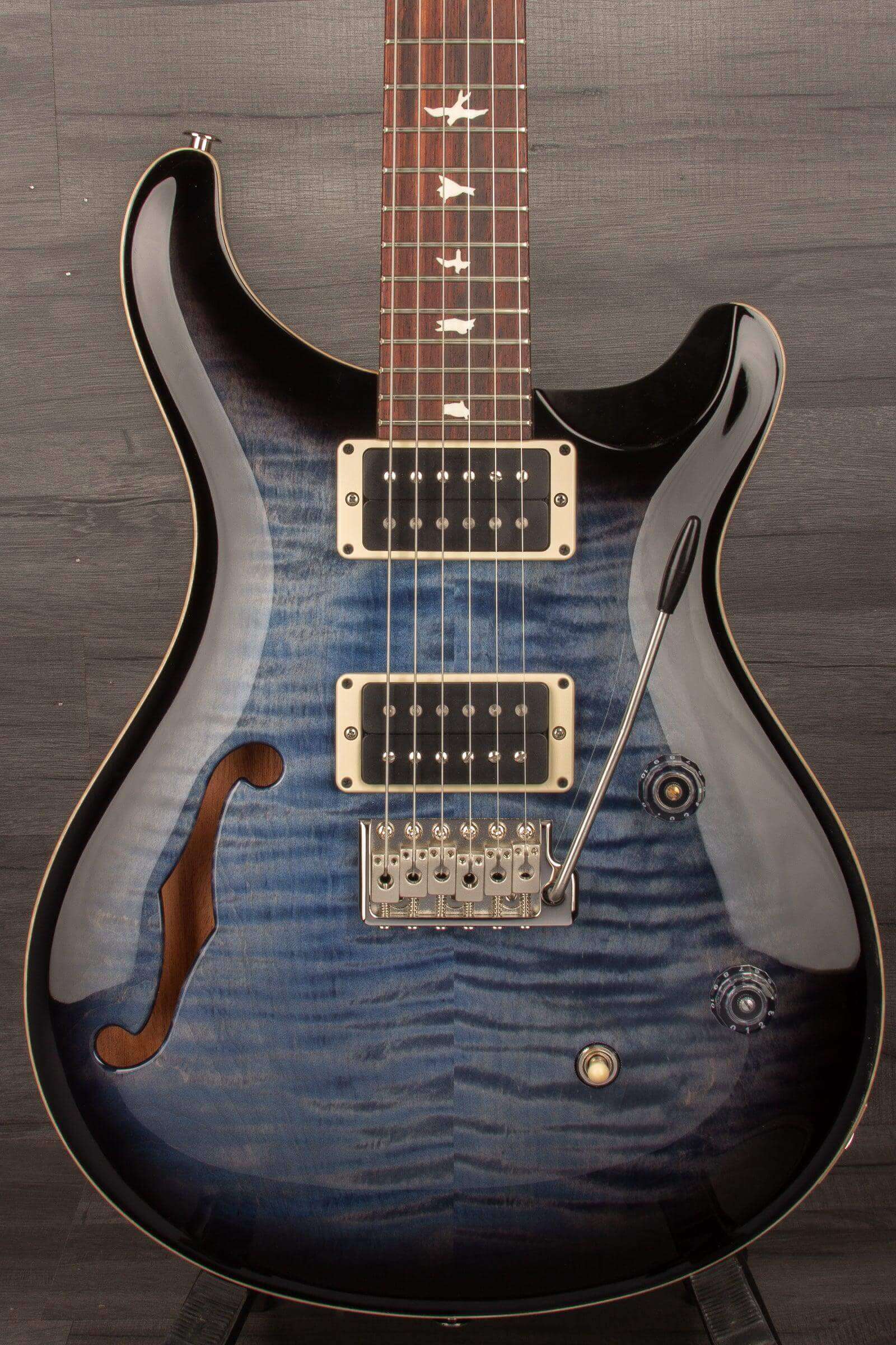 PRS CE24 Semi Hollow - Faded Blue Smokeburst s#0344760