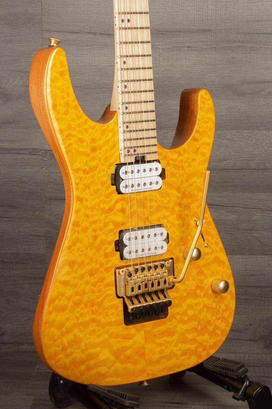 USED Charvel - PRO-MOD DK24 HH FR DARK AMBER with HARD CASE