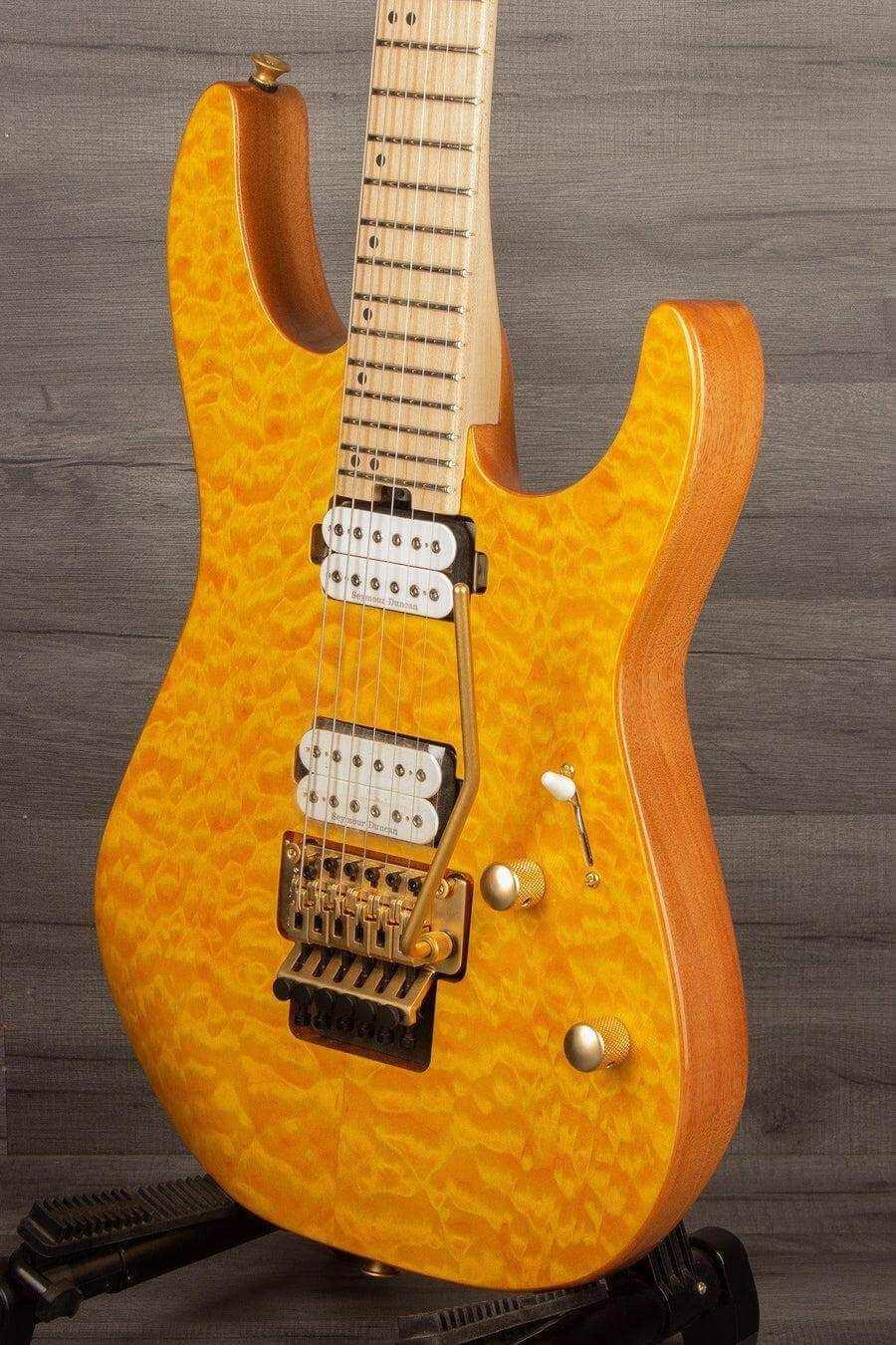 USED Charvel - PRO-MOD DK24 HH FR DARK AMBER with HARD CASE