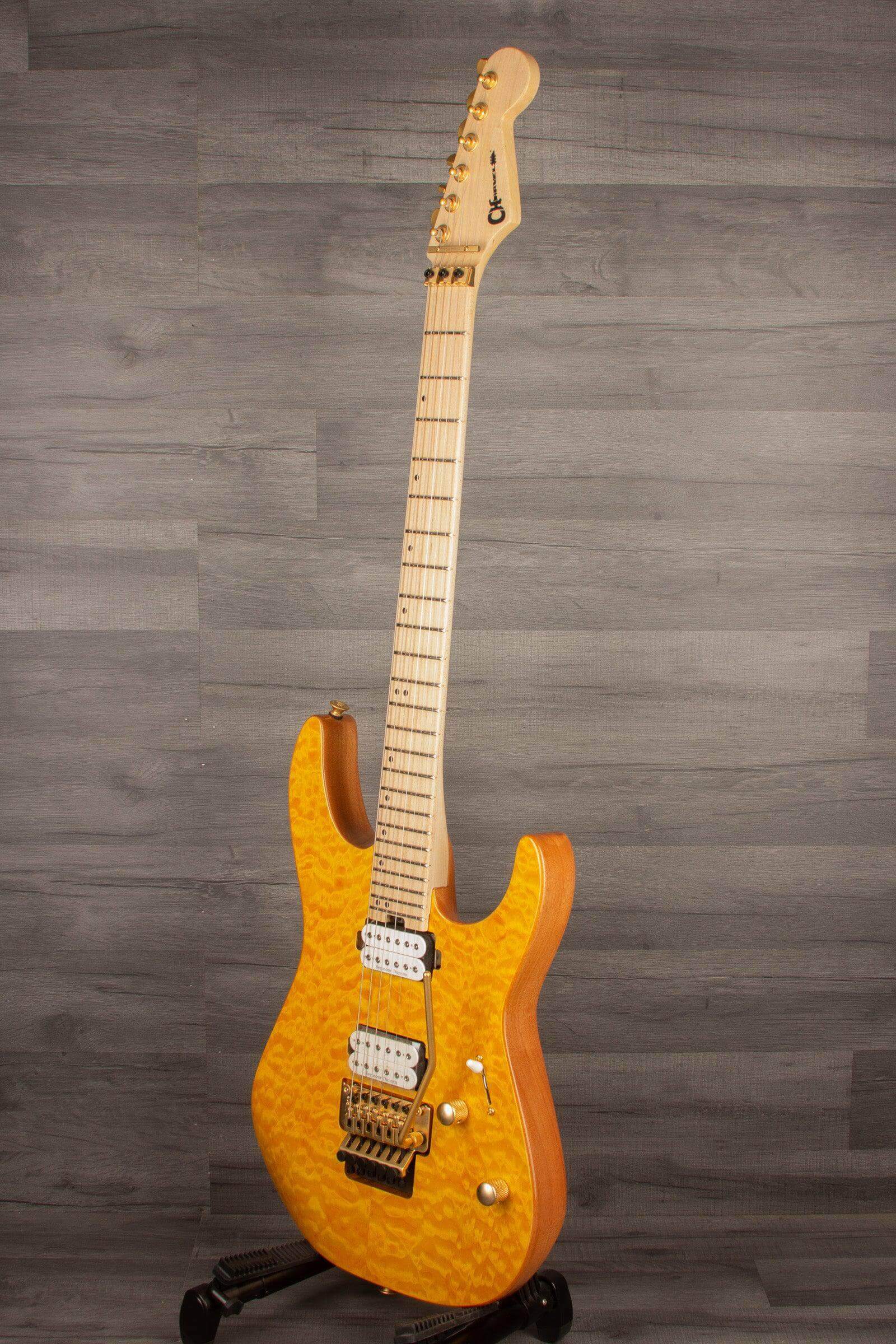 Charvel - PRO-MOD DK24 HH FR DARK AMBER