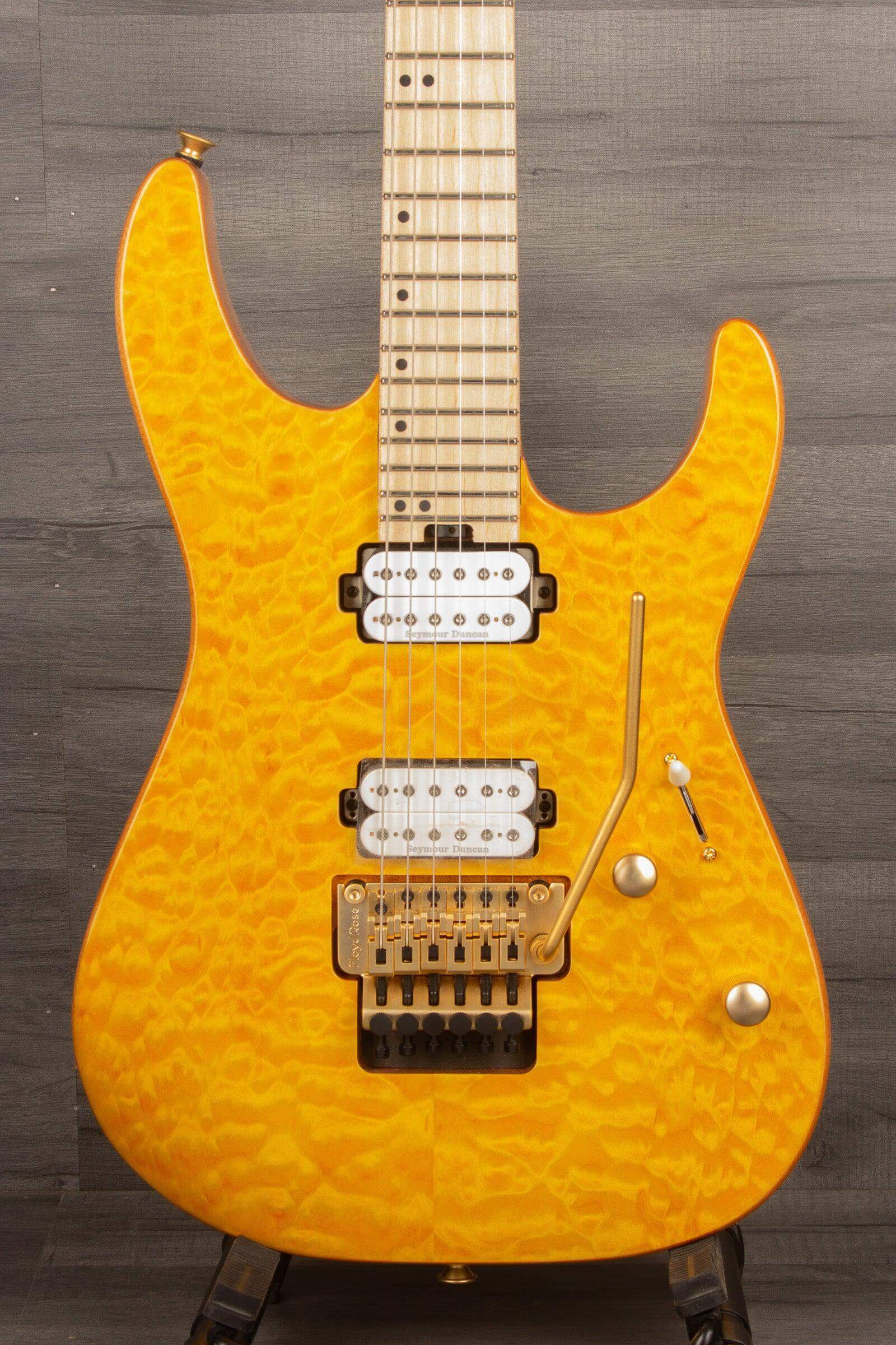 Charvel - PRO-MOD DK24 HH FR DARK AMBER