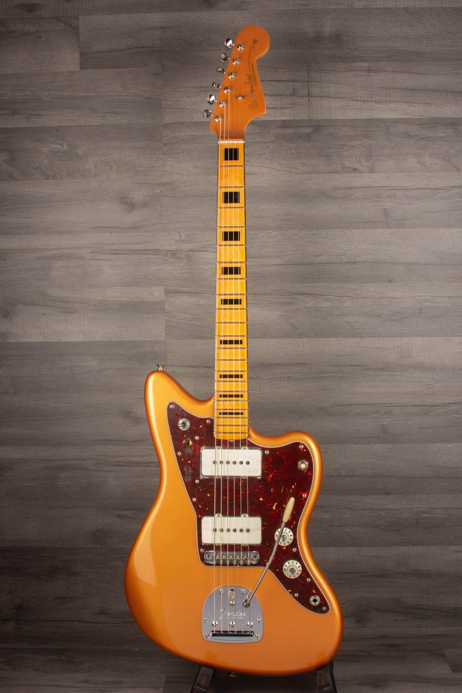 Fender Troy Van Leeuwen Jazzmaster Copper /maple - MusicStreet