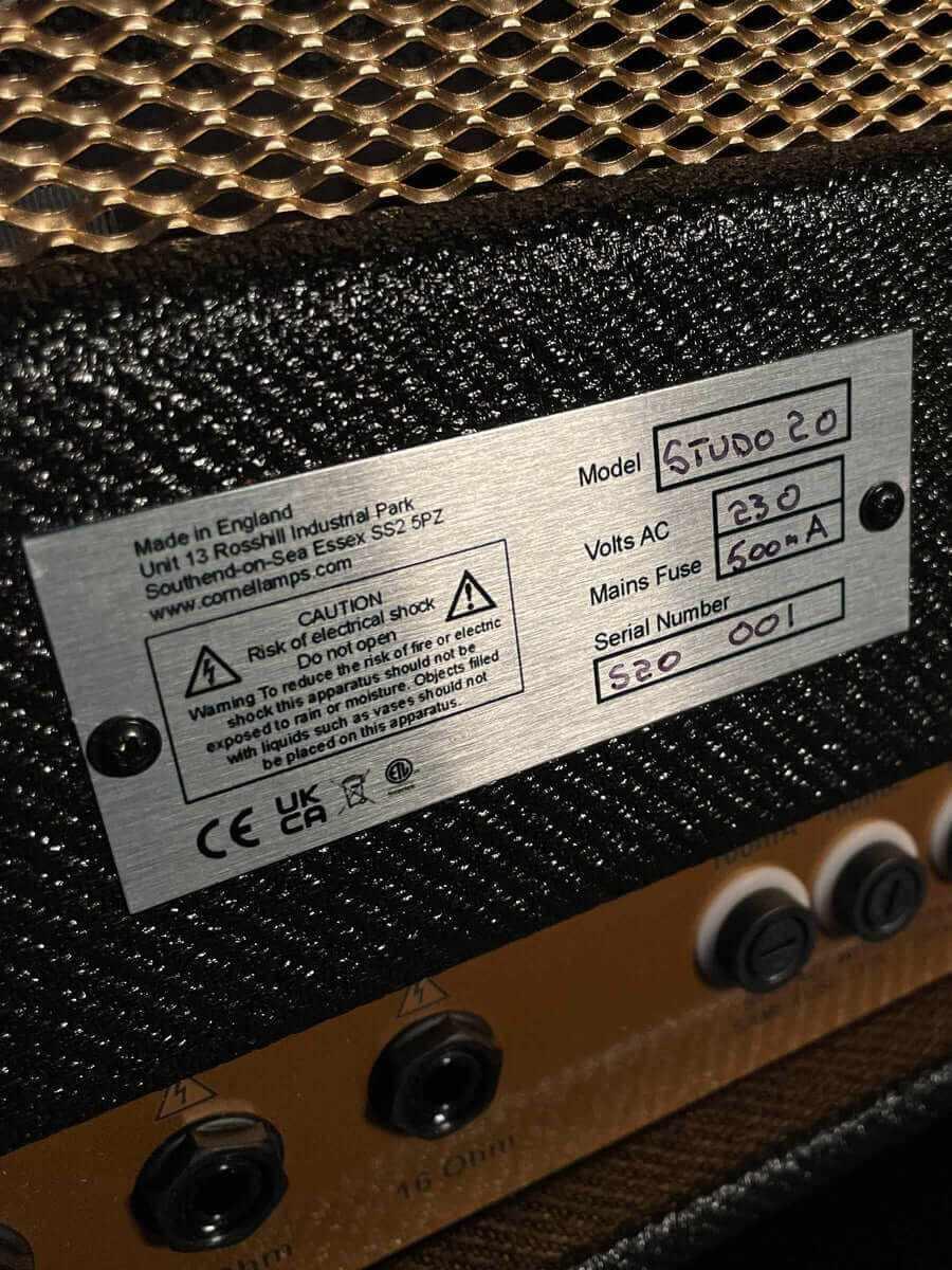 Cornell Guitar Amp Studio 20 - Head & Cab