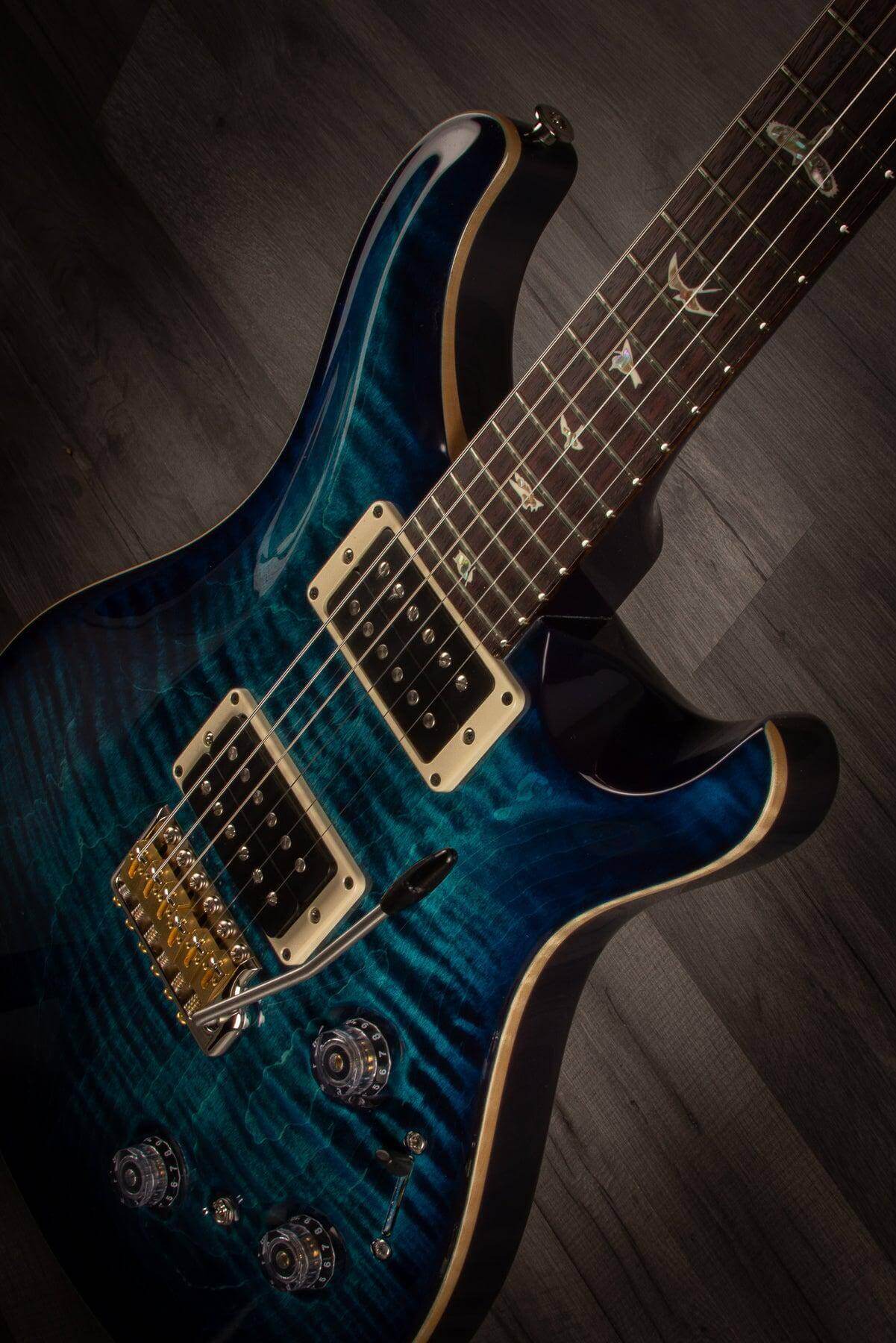 PRS Custom 24 Piezo, Cobalt Blue #0346379 - MusicStreet