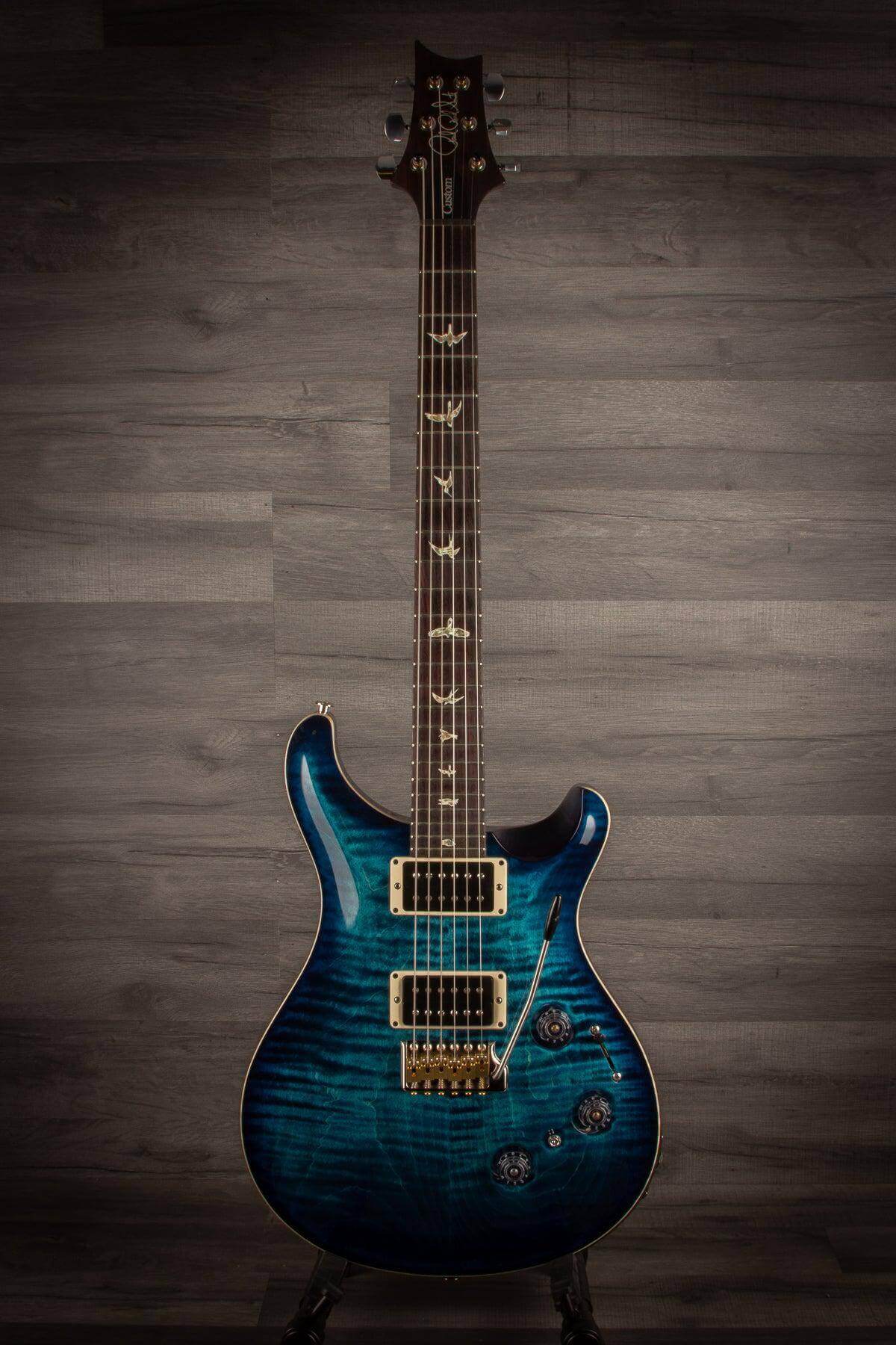 PRS Custom 24 Piezo, Cobalt Blue #0346379 - MusicStreet