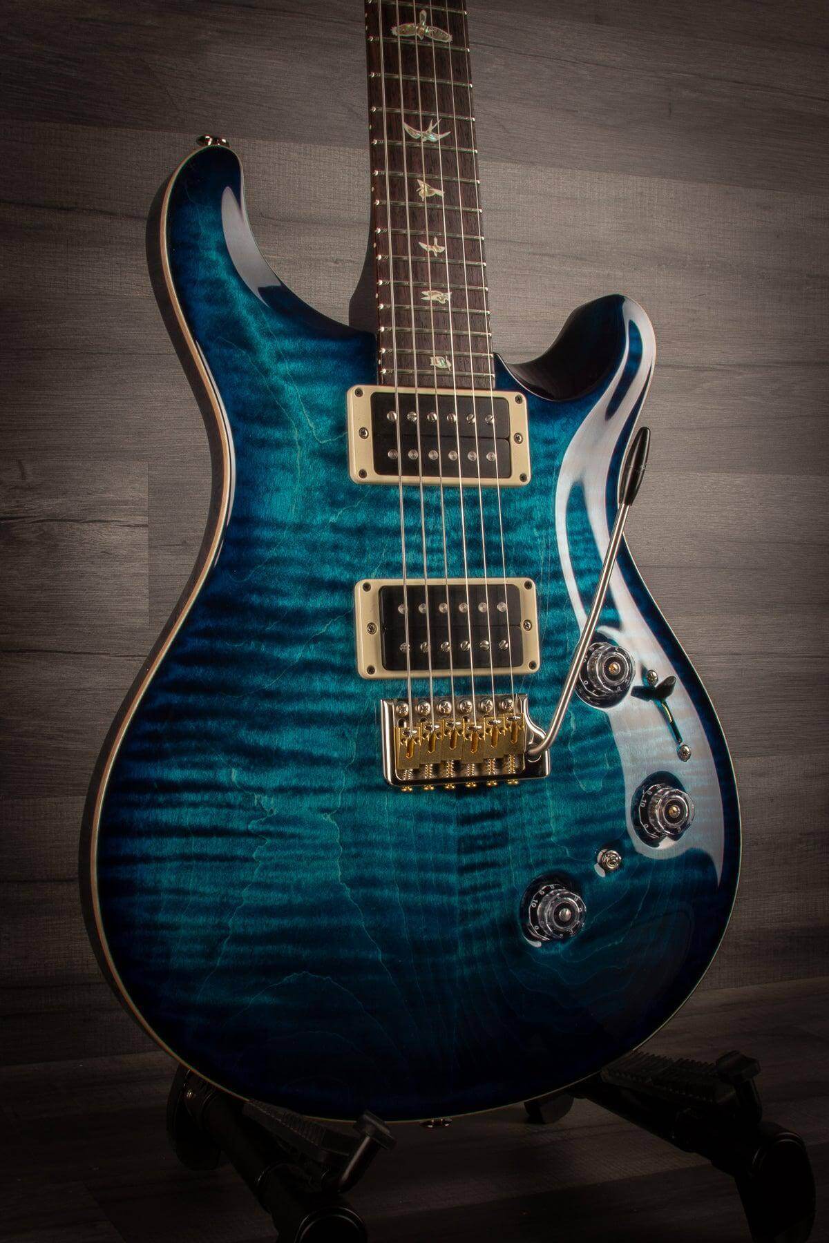 PRS Custom 24 Piezo, Cobalt Blue #0346379 - MusicStreet