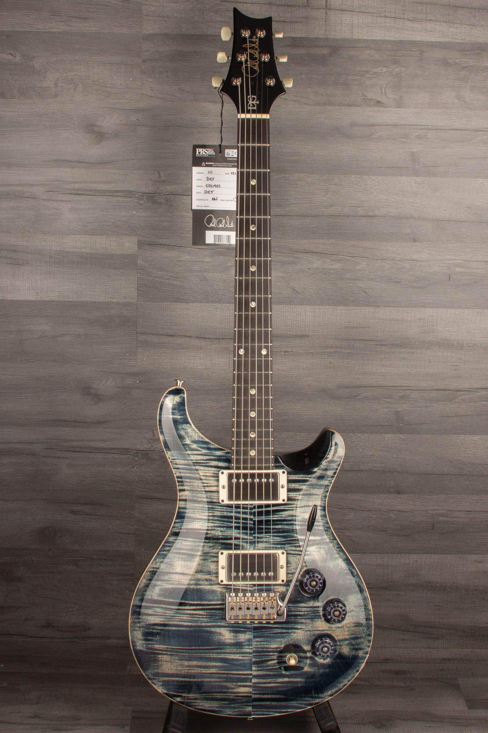 PRS DGT "David Grissom Trem" Faded Whale Blue s#0351955