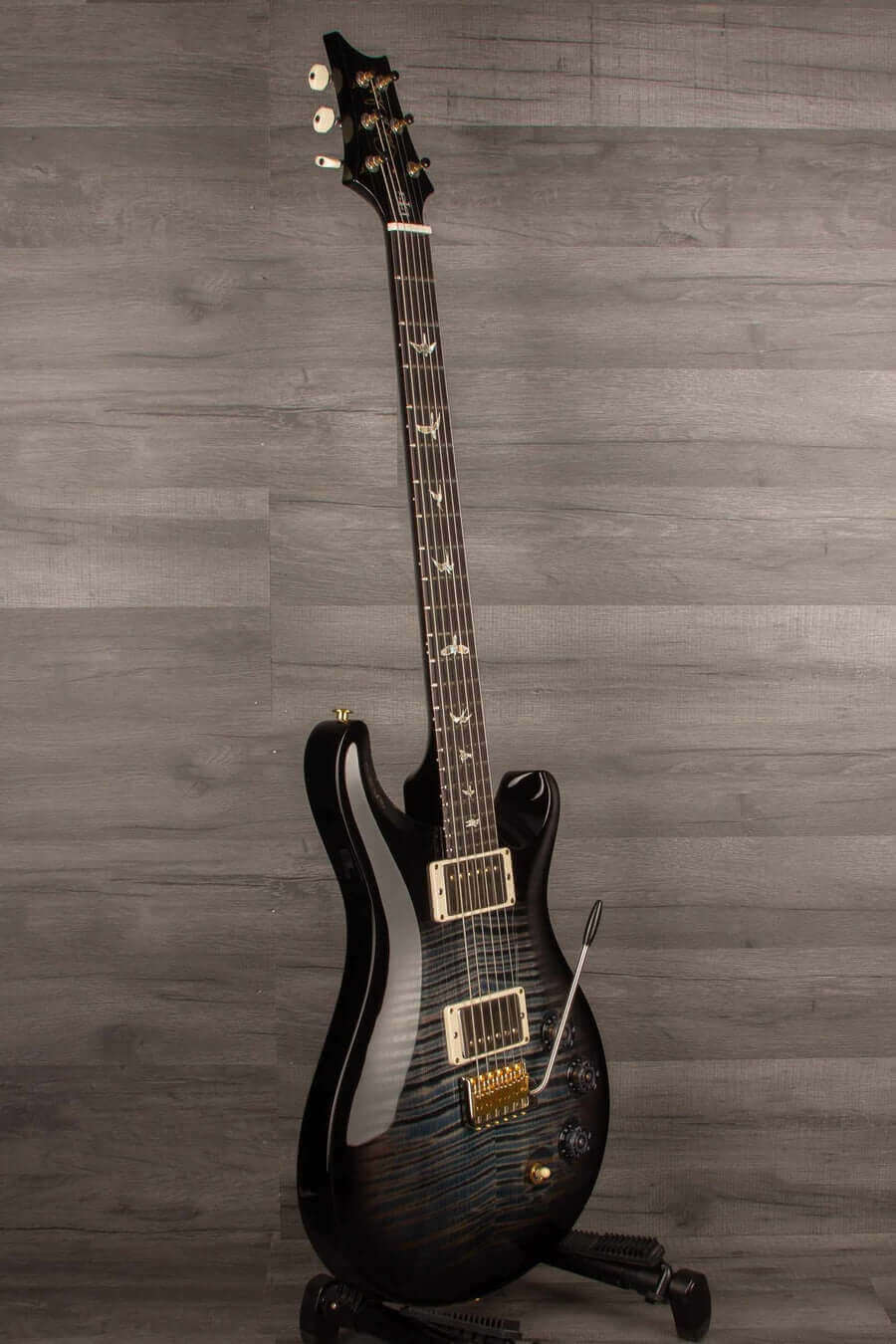 PRS DGT - Faded Whale Blue Smokeburst Wrap 10 Top s#0353684