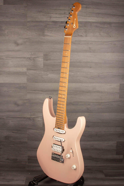 Charvel - Pro-Mod DK24 HSS MPL, Caramelized Maple Fingerboard, Satin shell pink