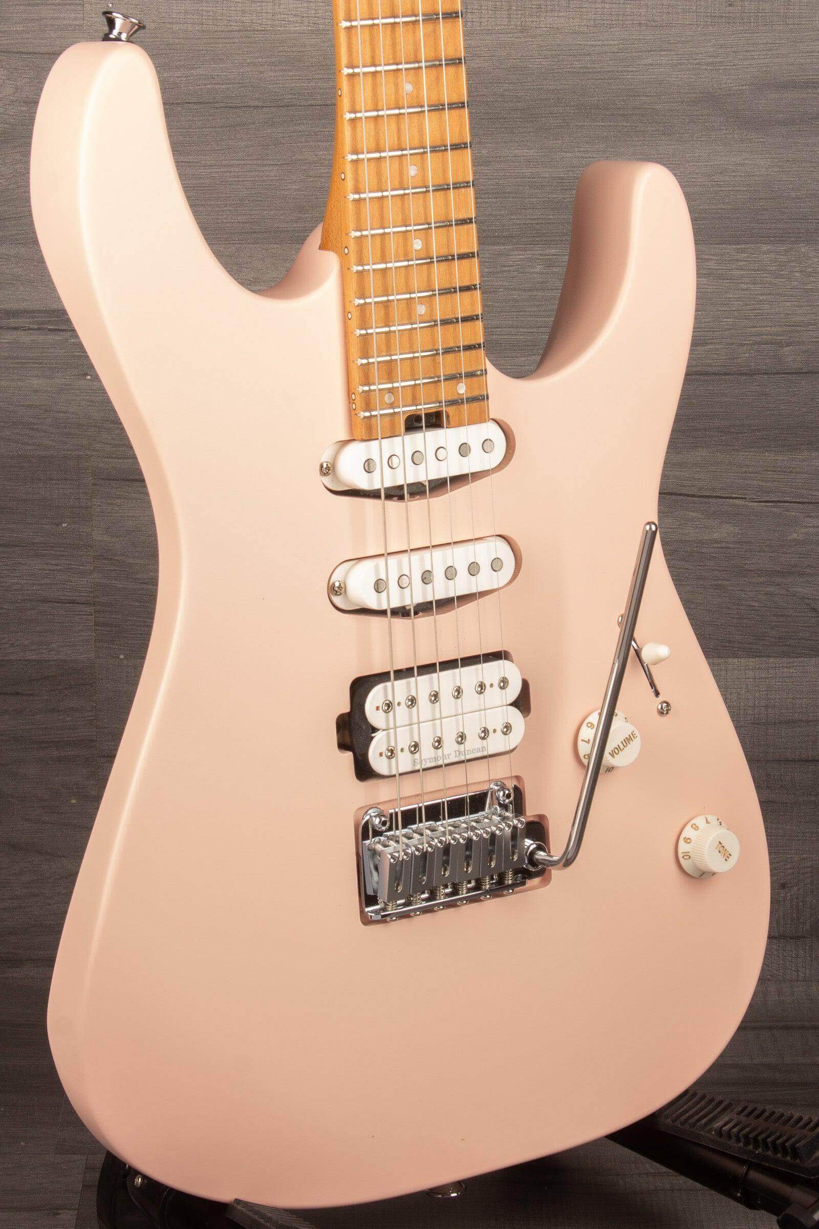 Charvel - Pro-Mod DK24 HSS MPL, Caramelized Maple Fingerboard, Satin shell pink - MusicStreet