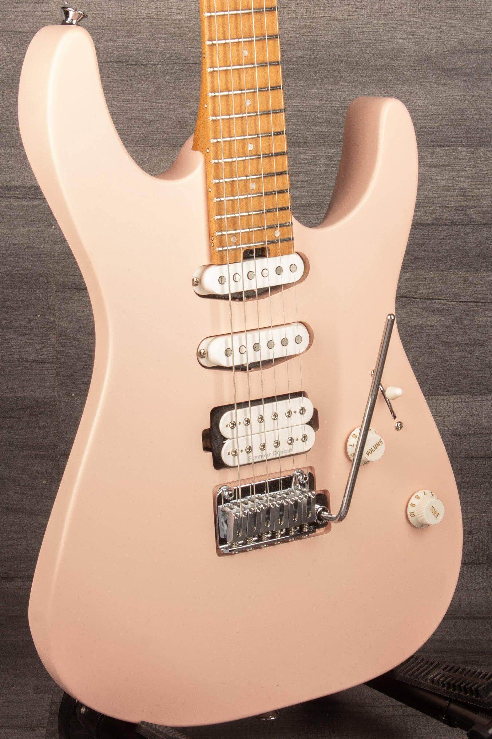 Charvel - Pro-Mod DK24 HSS MPL, Caramelized Maple Fingerboard, Satin shell pink