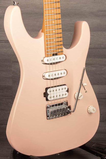 Charvel - Pro-Mod DK24 HSS MPL, Caramelized Maple Fingerboard, Satin shell pink