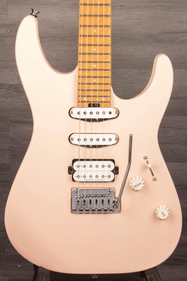 Charvel - Pro-Mod DK24 HSS MPL, Caramelized Maple Fingerboard, Satin shell pink